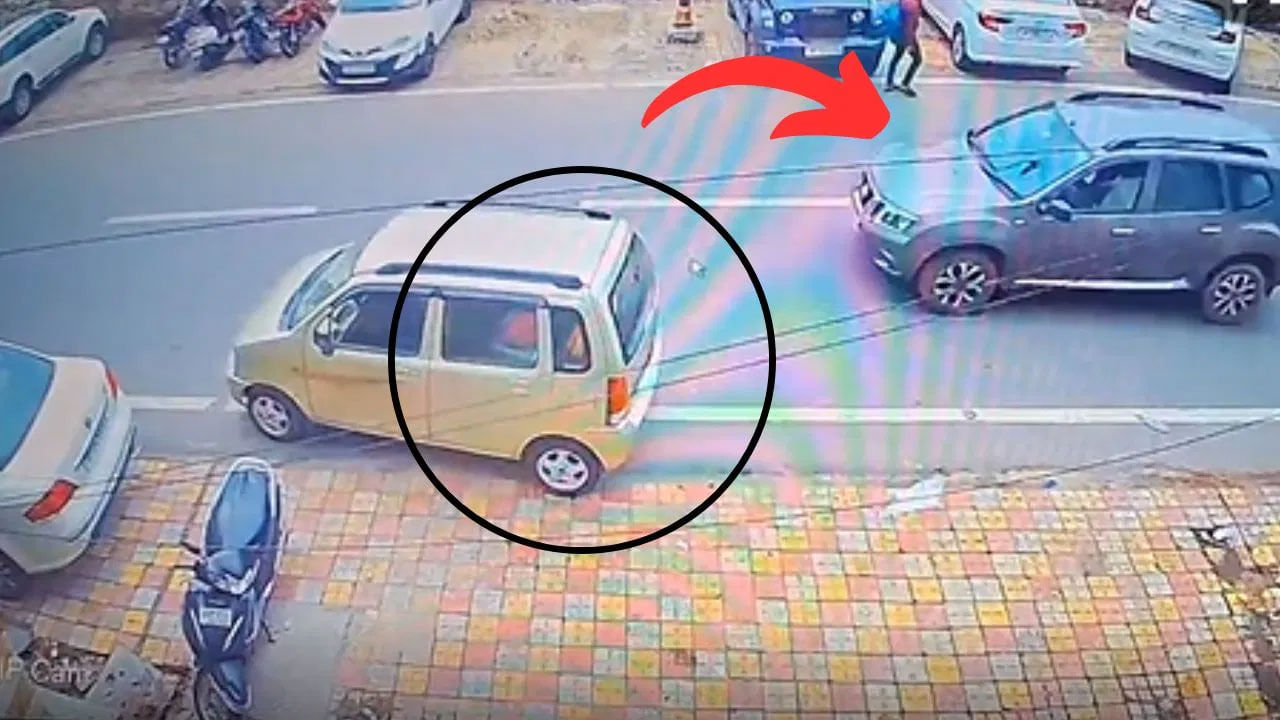 Viral Video: ఇంతకీ.. ఈ ప్రమాదంలో తప్పు ఎవరిదంటారు..? సోషల్‌ మీడియాలో చర్చలో రచ్చ రంబోలా