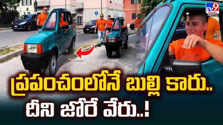 ప్రపంచంలోనే బుల్లి కారు.. దీని జోరే వేరు ప్రపంచంలోనే బుల్లి కారు.. దీని జోరే వేరు