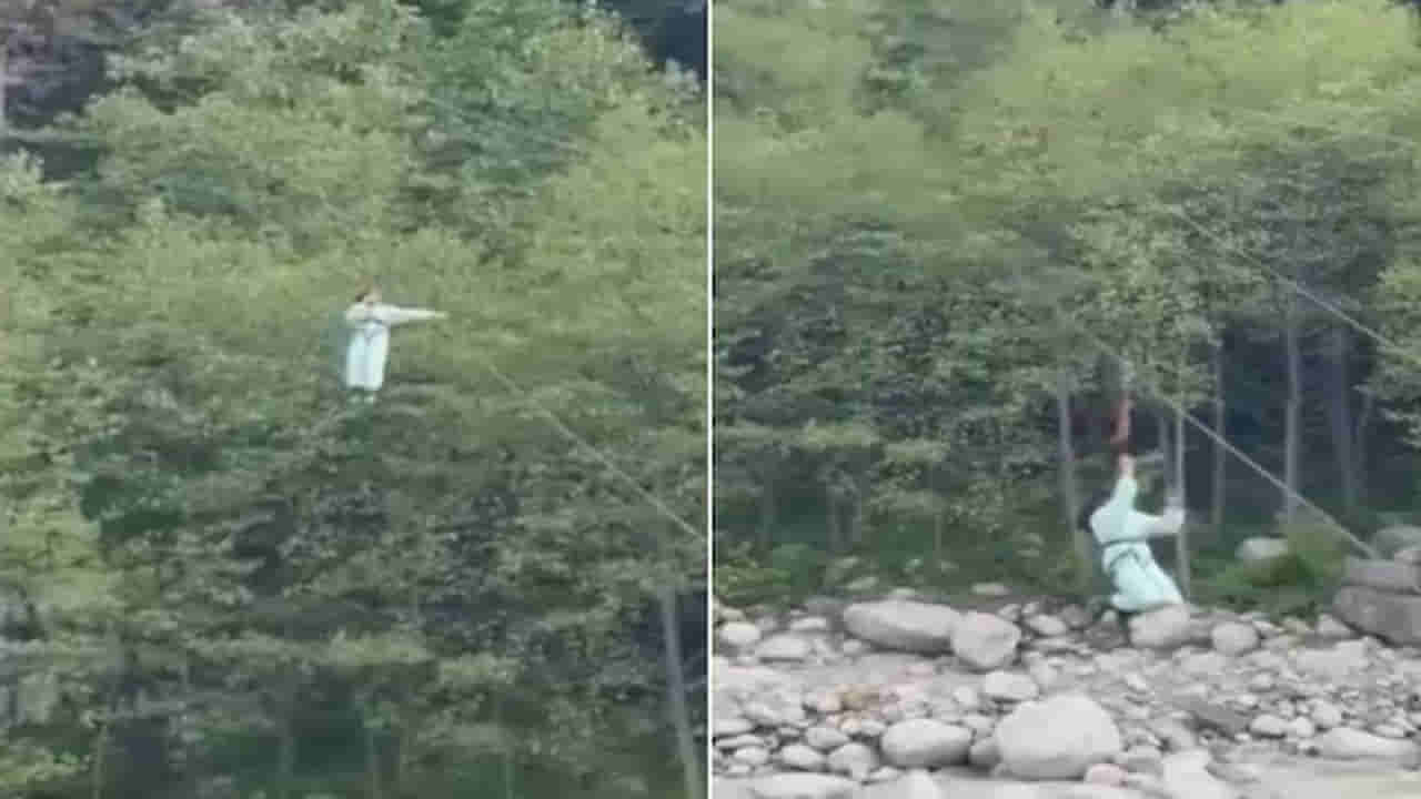 Manali : జిప్లైన్ సవారీ చేస్తుండగా కేబుల్ తెగి కిందపడిన త్రిషా.. తీవ్రగాయాలు