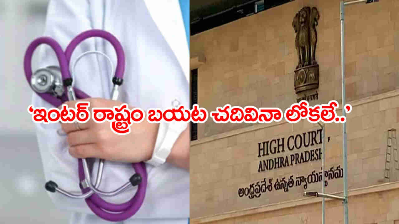 AP NEET UG 2025 Local Quota: ఇంటర్‌ రాష్ట్రం బయట చదివినా.. వారు లోకలే! దరఖాస్తులు స్వీకరించండి.. హైకోర్టు ఆదేశం