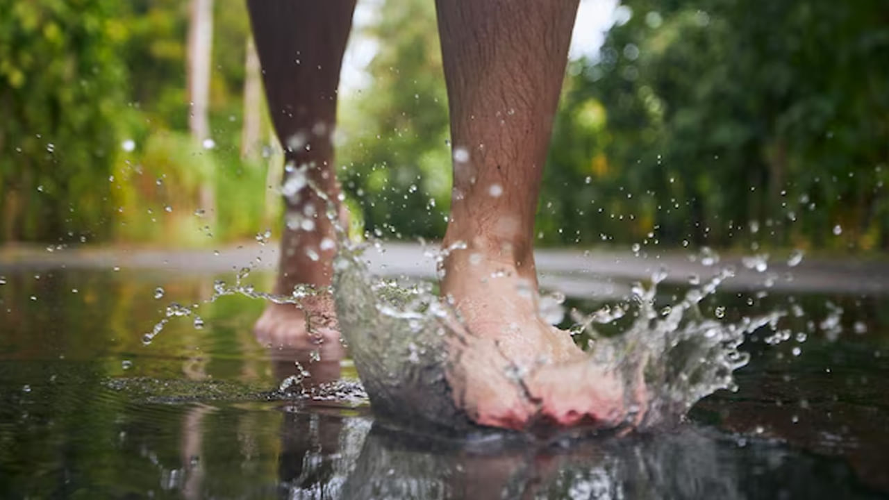 చెప్పులు లేకుండా నడవకండి: తడి ప్రాంతాలలో చెప్పులు లేకుండా నడవకండి, ఎందుకంటే ఇది మీ పాదాలకు శిలీంధ్రాలు, బ్యాక్టీరియా పేరుకుపోతుంది. ఏవైనా కోతలు లేదా గీతలు ఉంటే వెంటనే యాంటీసెప్టిక్, బ్యాండేజ్‎తో సరిచేయండి.