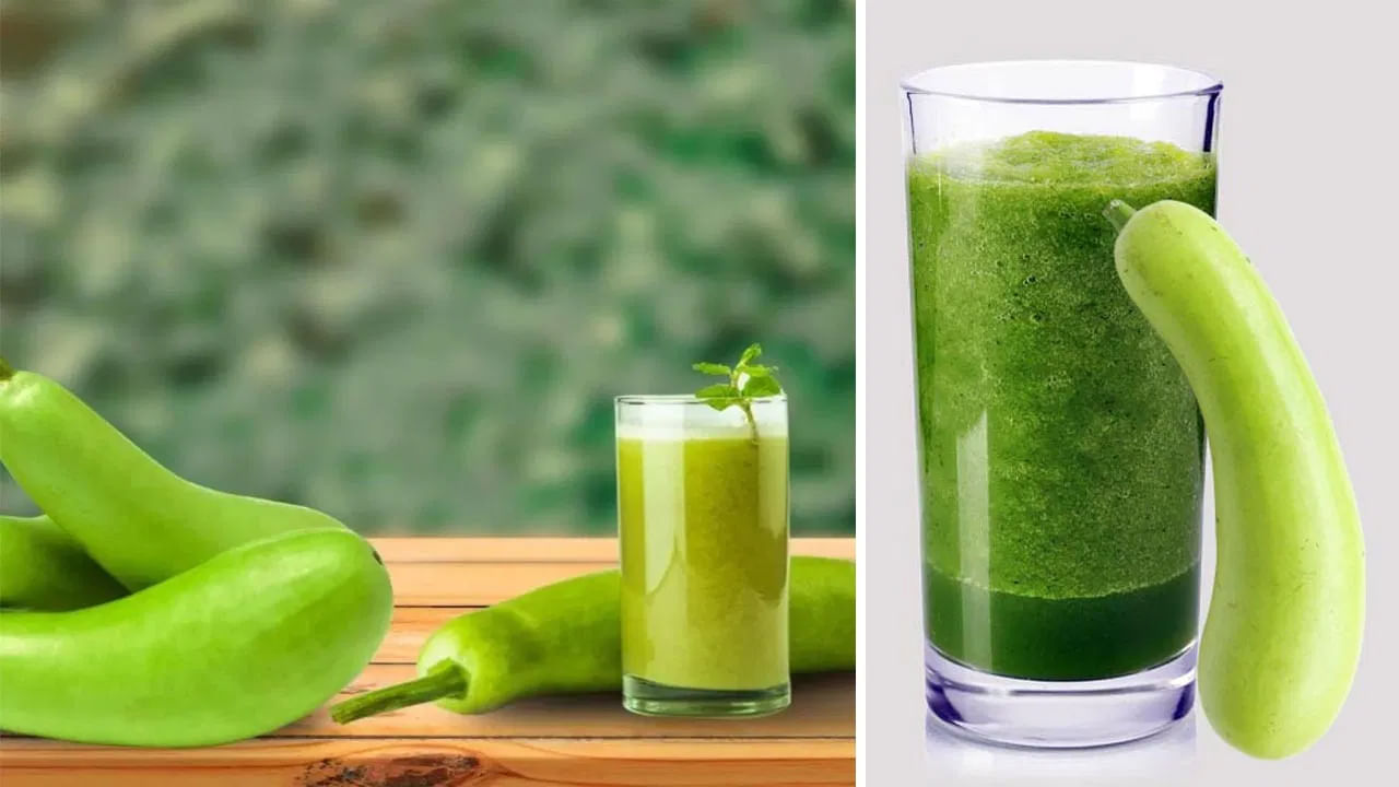 సొరకాయ (Bottle Gourd) లో అనేక పోషకాలున్నాయి. ఈ కూరగాయను భారతదేశంలో ఎక్కువగా పండిస్తారు.. అంతేకాకుండా దీనిని అనేక రకాలుగా వండుకుని తింటారు. ఇది ఆరోగ్యానికి చాలా మంచిది.. చాలా సులభంగా జీర్ణమవుతుంది. బరువు తగ్గడానికి కూడా సహాయపడుతుందని ఆరోగ్య నిపుణులు చెబుతున్నారు.  సొరకాయలో నీటి శాతం ఎక్కువగా ఉంటుంది.. అంతేకాకుండా, ఫైబర్, విటమిన్ సి, విటమిన్ బి, ఐరన్, పొటాషియం, మెగ్నీషియం, ప్రోటీన్ వంటి పోషకాలు పుష్కలంగా ఉన్నాయి. ఆరోగ్య నిపుణుల అభిప్రాయం ప్రకారం.. మీరు మీ ఆహార ప్రణాళికలో సొరకాయ రసాన్ని (సొరకాయ జ్యూస్) చేర్చుకుంటే, మీ ఆరోగ్యం చాలా వరకు మెరుగుపడుతుంది. ప్రతిరోజూ సొరకాయ రసం త్రాగితే.. కొన్ని వారాలలోనే మీరు స్వయంచాలకంగా సానుకూల ప్రభావాలను చూడటం ప్రారంభిస్తారని పేర్కొంటున్నారు ఆరోగ్య నిపుణులు.. ఉదయాన్నే సొరకాయ జ్యూస్ తాగితే ఎలాంటి ప్రయోజనాలు కలుగుతాయో తెలుసుకోండి..