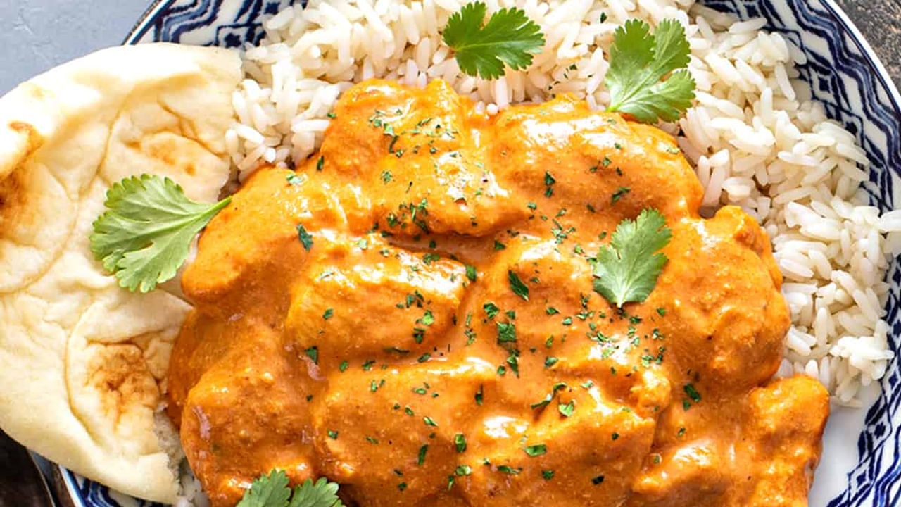 Butter Chicken With Rice