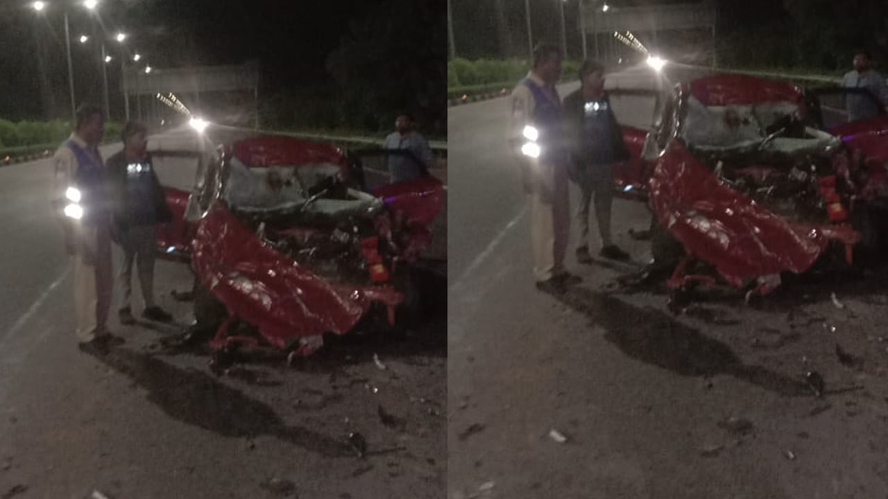 బ్రేకింగ్.. ORRపై ఘోర ప్రమాదం! లారీని ఢీకొన్న కారు.. స్పాట్లో నలుగురు మృతి!