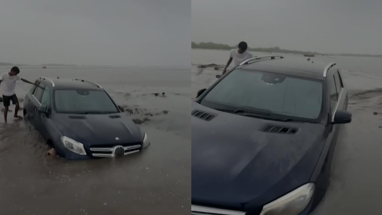 Viral Video: వద్దని చెప్పినా వినలేదు.. వెళ్లారు చిక్కుల్లో పడ్డారు.. అసలు ఏం జరిగిందంటే?