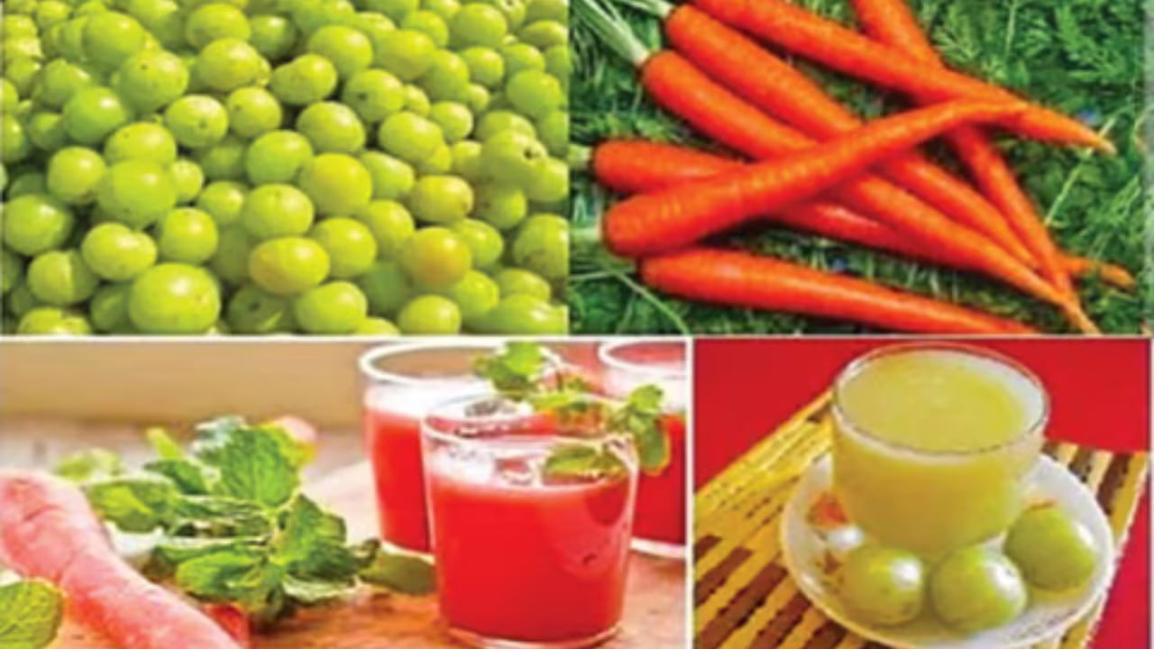 ఆరోగ్యమే మహా భాగ్యం అన్నారు పెద్దలు. ఆరోగ్యానికి మంచిన సంపద లేదు. కానీ చాలా మంది ఇప్పుడు అనారోగ్య సమస్యలతో సతమతం అవుతున్నారు. అందుకే మంచి ఆహారం తీసుకోవాలంటున్నారు వైద్యులు.క్యారెట్ ఆరోగ్యానికి చాలా మంచిది. అయితే క్యారెట్, ఉసిరికాయ ఈ రెండింటితో జ్యూస్ చేసుకొని తాగడం వలన బోలేడు లాభాలు ఉన్నాయంట. మరి దీన్ని ఎలా తయారు చేసుకోవాలంటే?