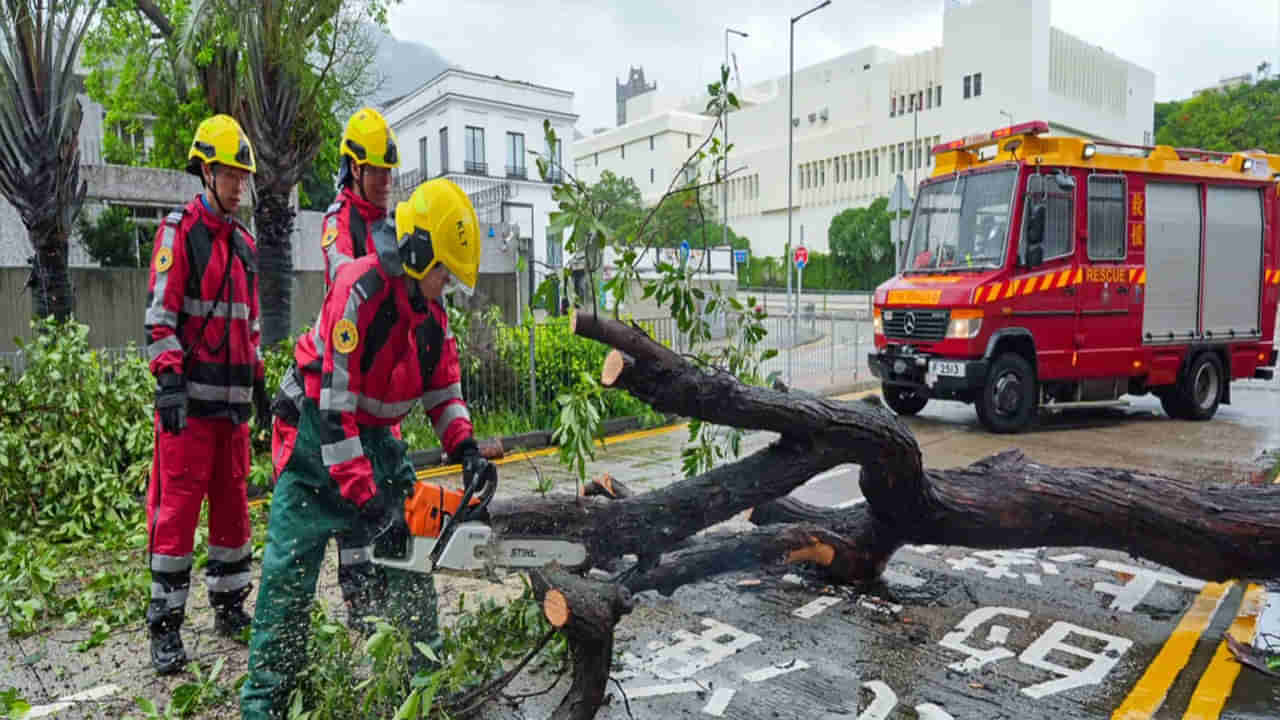 China Tufan: చైనాలో వైఫా తుఫాన్ బీభత్సం... వందలాది భవనాలు ధ్వంసం