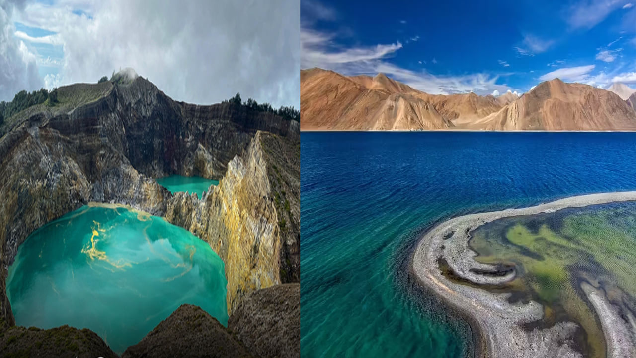 Mysterious Lakes: మన దేశంలో సీజన్ కి అనుగుణంగా నీటి రంగుని మార్చుకునే సరస్సులు ఇవే.. ఒక్కసారైనా చూడాల్సిందే..