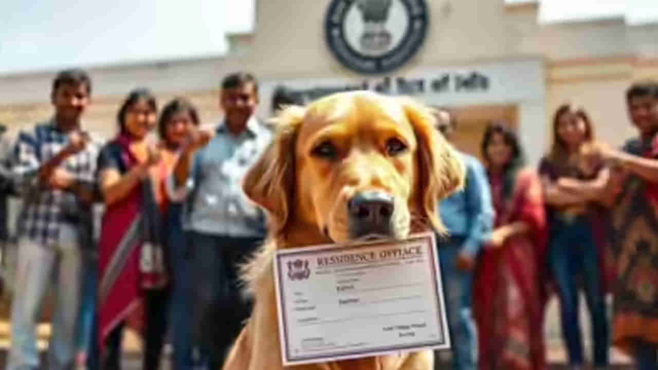 మొన్న డాగ్‌ బాబు..ఇప్పుడు డాగేశ్‌.. మరో శునకానికి రెసిడెన్స్ సర్టిఫికెట్‌ కోసం దరఖాస్తు..!