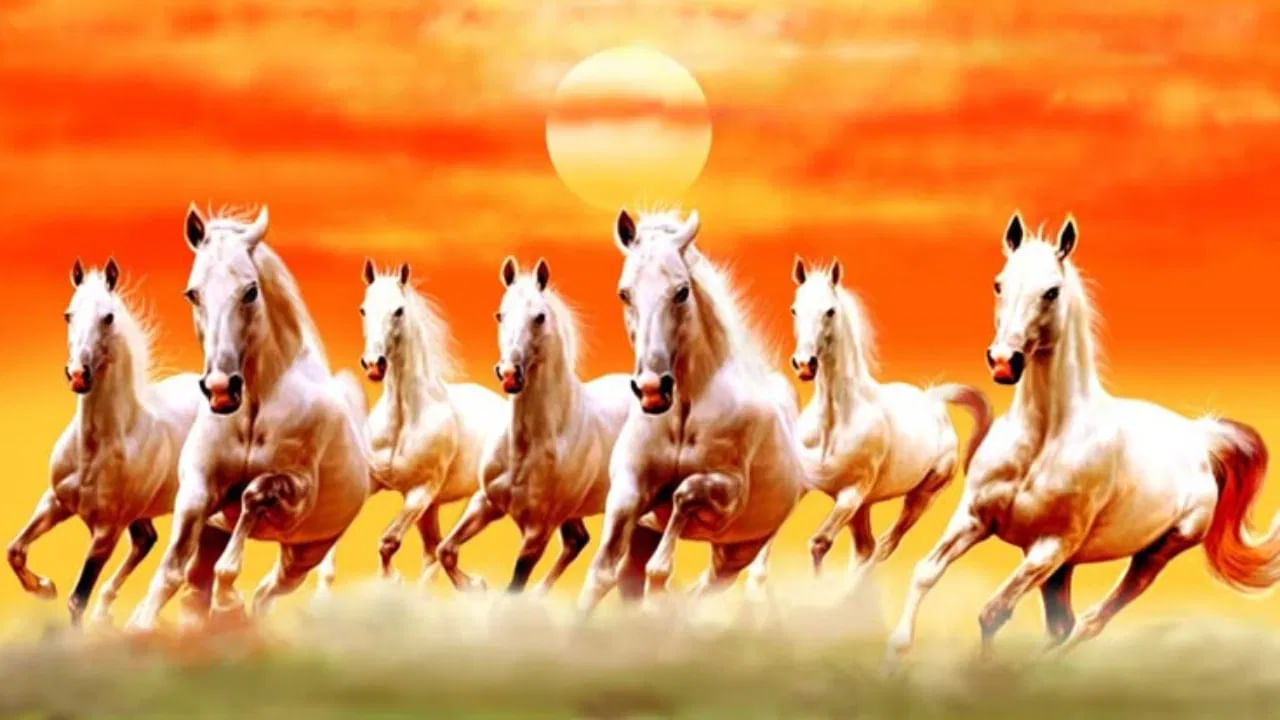  సనాతన ధర్మం ప్రకారం ఇంటి తూర్పు దిశలో ఏడు పరిగెత్తే గుర్రాల చిత్రాన్ని ఉంచాలి. తూర్పు దిశలో ఏడు పరిగెత్తే గుర్రాల చిత్రాన్ని ఉంచడం చాలా శుభప్రదంగా పరిగణించబడుతుంది. అది పురోగతికి దారితీస్తుంది.

 