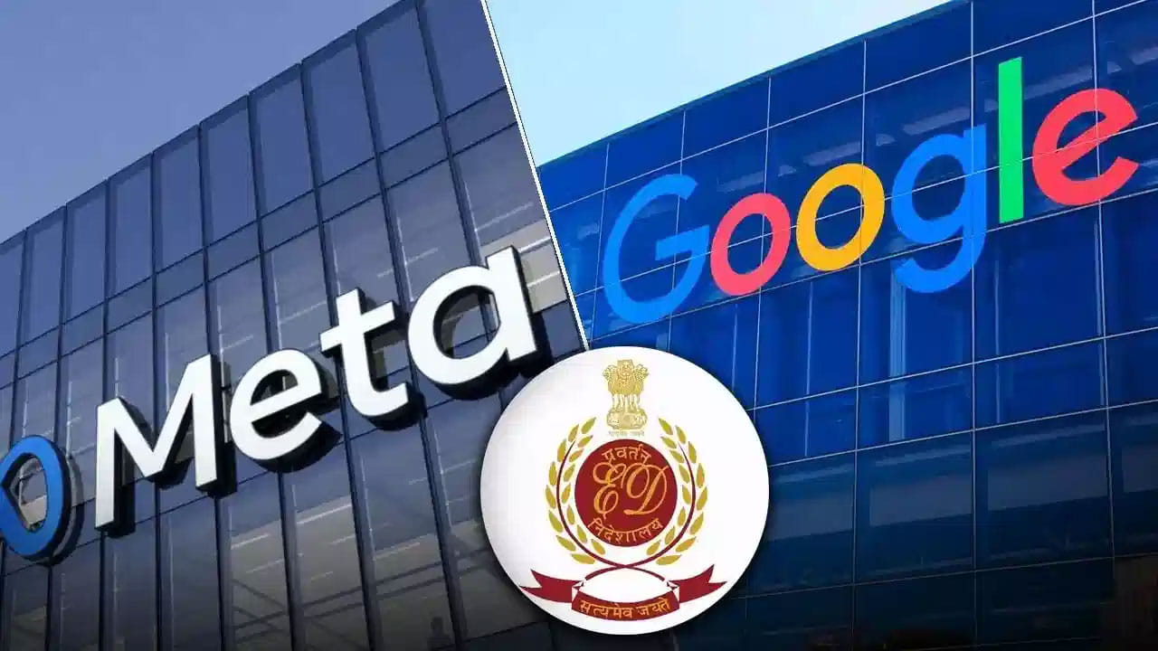 Betting Apps Case: గూగుల్, మెటాకు ఈడీ నోటీసులు... ఆన్లైన్ బెట్టింగ్ యాప్ కేసులో విచారించనున్న ఈడీ