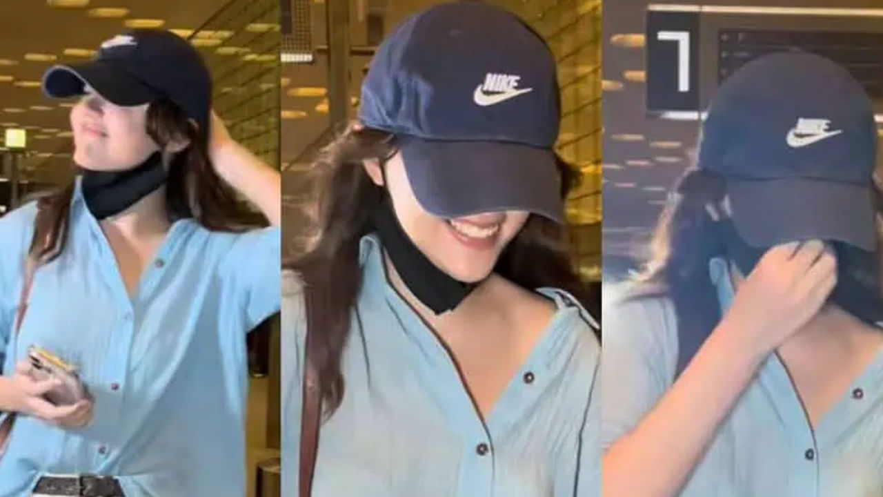 Viral Video: ఫోటోలు తీస్తుంటే సిగ్గుపడి దాక్కున్న హీరోయిన్.. ఇటీవలి మూవీతో సెన్సేషన్.. గుర్తుపట్టారా..?