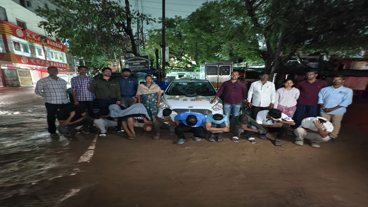 Telangana Video: హైదరాబాద్‌లో మరో డ్రగ్స్‌ పార్టీ భగ్నం... 11 మంది ఏపీ ముఠా అరెస్ట్‌