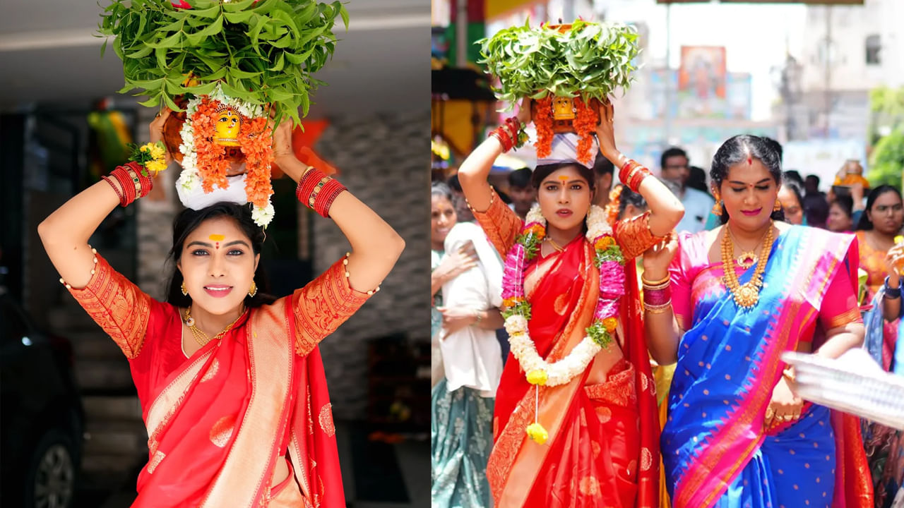 Jabardasth Satya Sri: జై మహంకాళి.. మొదటి సారి బోనమెత్తిన జబర్దస్త్ సత్యశ్రీ.. ఫొటోస్ ఇదిగో