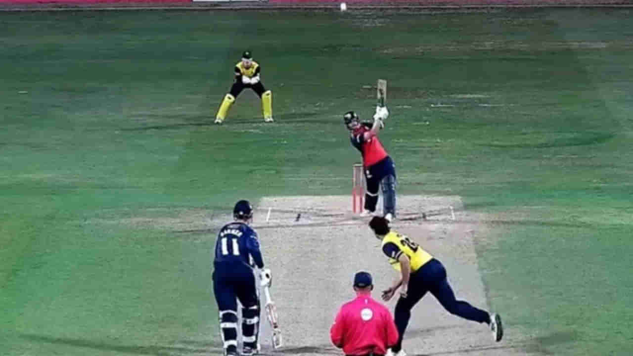 Video: ఎవర్రా సామీ.. 11 ఫోర్లు, 11 సిక్సర్లతో ఉగ్రరూపం.. 47 బంతుల్లోనే..