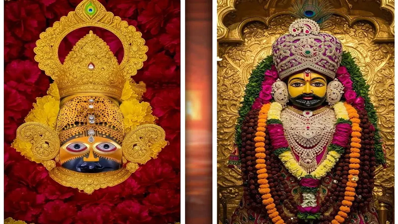 Khatu Shyam Idol: నెలలో రెండు సార్లు రంగులు మార్చే ఖతు శ్యామ్.. కృష్ణ పక్షంలో పసుపు, శుక్ల పక్షంలో నలుపు రంగులో దర్శనం..