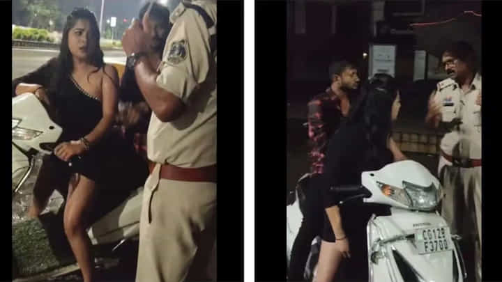Watch: మద్యం మత్తులో యువతి హల్చల్.. పోలీసులకే ముచ్చెమటలు పట్టించిందిగా.. Watch: మద్యం మత్తులో యువతి హల్చల్.. పోలీసులకే ముచ్చెమటలు పట్టించిందిగా..