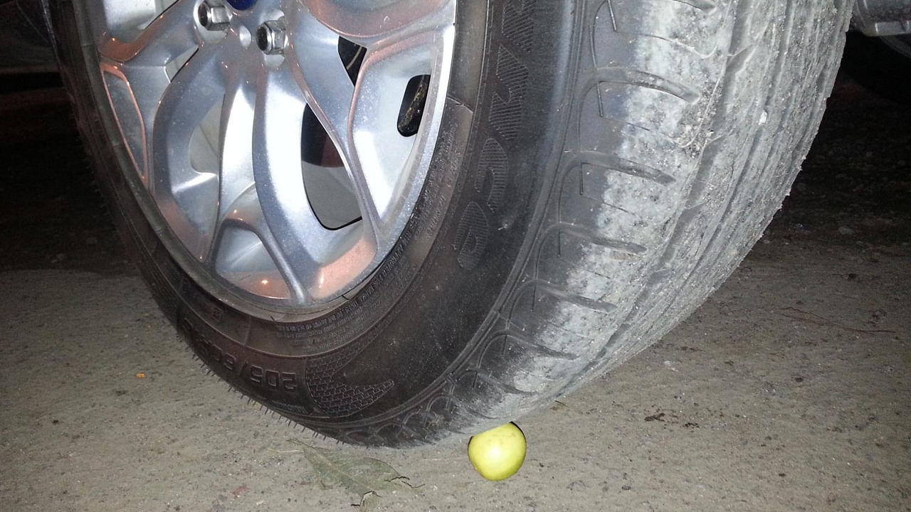 కొత్త వాహనం ఇంటికి రాగానే, లేదా ప్రయాణానికి ముందు, వాహనానికి పూజ చేసి, టైర్ల కింద నిమ్మకాయ ఉంచుతారు. నిమ్మకాయను సాధారణంగా ప్రతికూల శక్తులను, లేదా దుష్టశక్తులను దూరం చేయడానికి ఉపయోగిస్తారు. నిమ్మకాయను వాహనం టైర్ల కింద ఉంచడం వల్ల, ఆ వాహనానికి ఎలాంటి హాని కలగకుండా, ప్రయాణం సాఫీగా సాగుతుందని చాలామంది నమ్ముతారు.