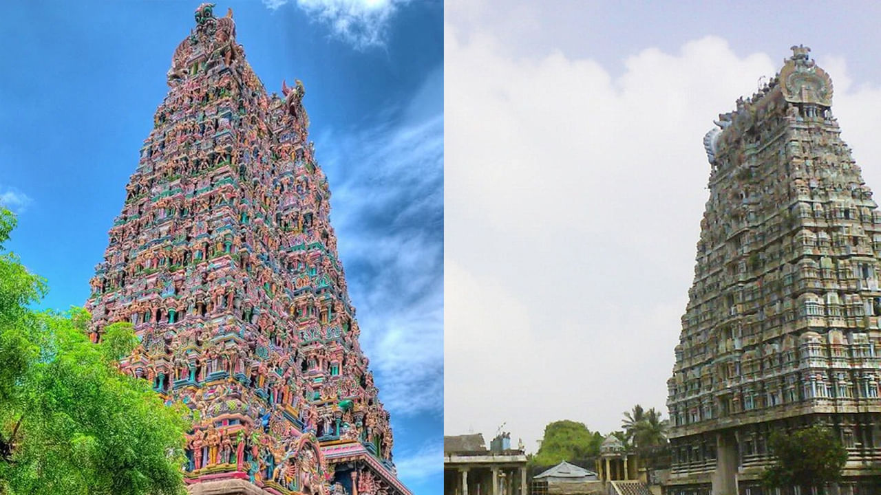 ఈ లిస్టులో 9వ స్థానంలో ఉంది 14 రంగుల గోపురాలతో తమిళ సంస్కృతిని ప్రదర్శించే 170 అడుగుల మీనాక్షి ఆలయం. చివరగా టాప్ 10లో ఉంది మన్నార్గుడి రాజగోపాలస్వామి ఆలయం. ఈ గొప్ప విష్ణు ఆలయం అద్భుతమైన శిల్పాలు ఎత్తైన గోపురం కలిగి ఉంది. దీని ఎత్తు 154 అడుగులు.