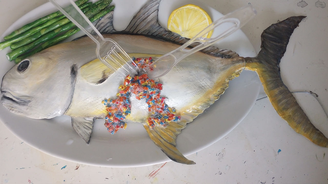 Microplastics On Fish