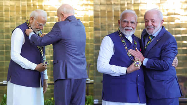 Modi Brazil Award: ప్రధాని మోదీకి బ్రెజిల్ అత్యున్నత పురస్కారం... 140 కోట్ల భారతీయులకు గర్వకారణమన్న మోదీ