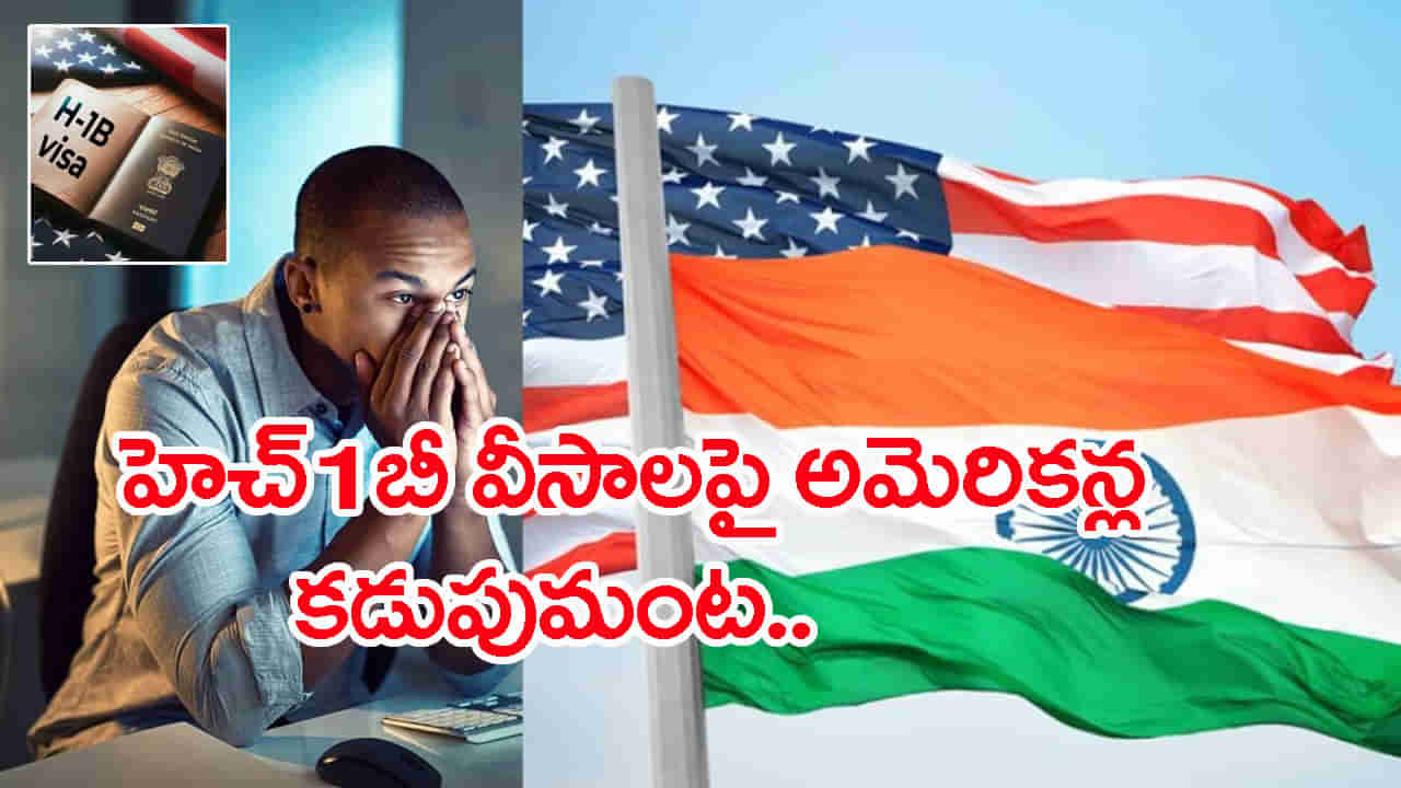 H-1B visa: భారత్‌ టెకీలపై అమెరికన్ల ఏడుపు.. ఎందుకో తెలిస్తే నోరెళ్లబెడతారు! ఇంతకీ సంగతేమంటే..