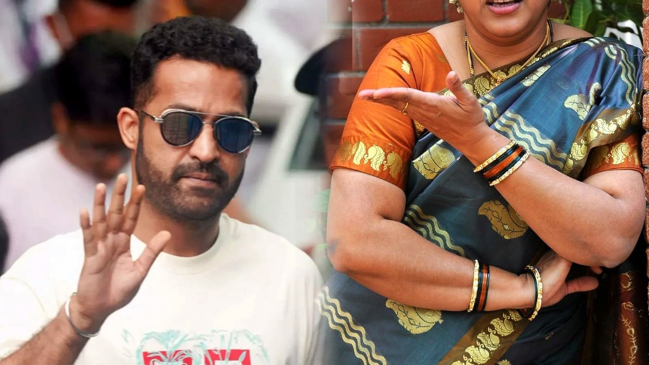 తారక్ మనసు బంగారం..! ఎన్టీఆర్ నా కాళ్లు పట్టుకున్నాడు.. కళ్లల్లో నీళ్లు తిరిగాయి: సీనియర్ నటి