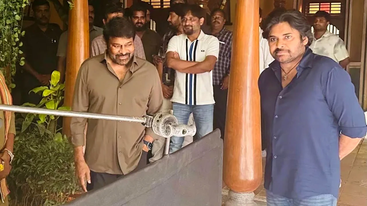 ఉస్తాద్ భగత్ సింగ్ సెట్స్కి సర్ప్రైజ్ విజిట్ ఇచ్చిన మెగాస్టార్.. ఫ్యాన్స్ ఫుల్ ఖుష్