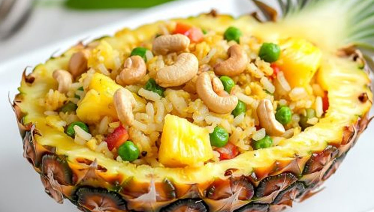 Pineapple Fried Rice: రెగ్యులర్ ఆహారం తిని బోర్ కొట్టిందా..! థాయి స్పెషల్ పైనాపిల్ ఫ్రైడ్ రైస్ ట్రై చేయండి.. రెసిపీ ఏమిటంటే