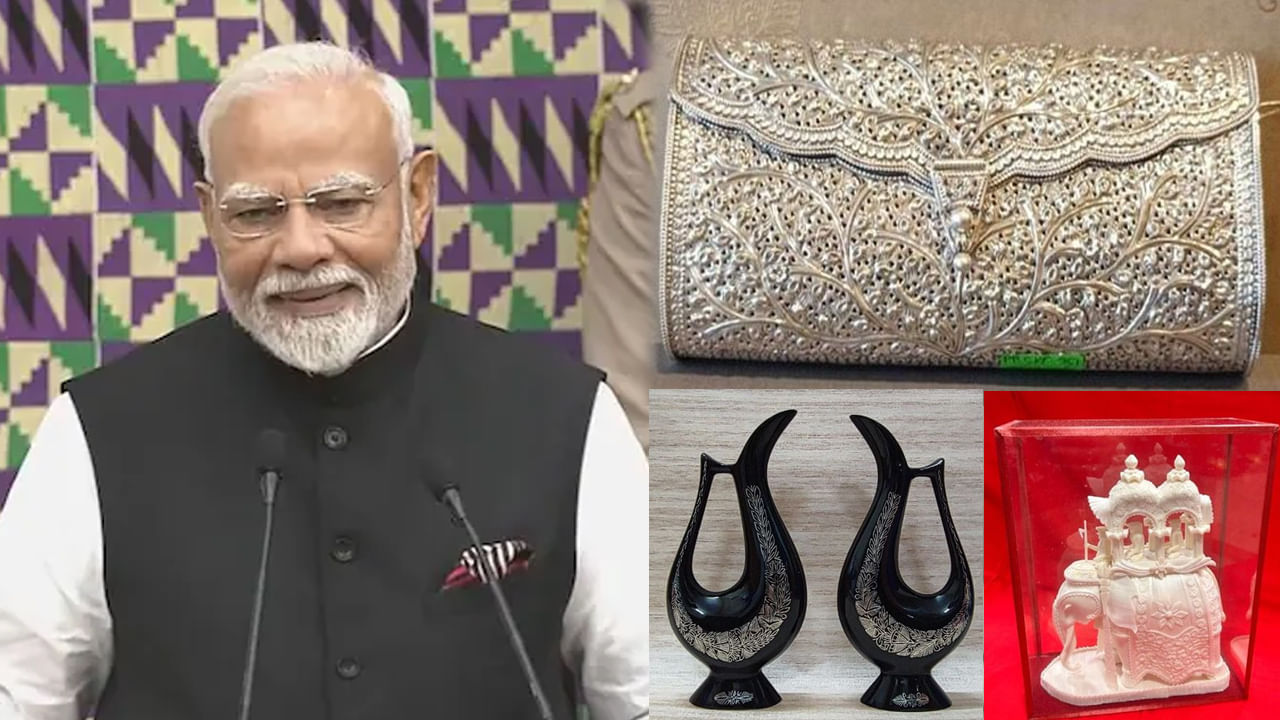 PM Modi: ఘనా దేశాధినేతకు ప్రత్యేక బహుమతి ఇచ్చిన ప్రధాని మోదీ! ఆయనతో పాటు మరో ముగ్గురికి కూడా..