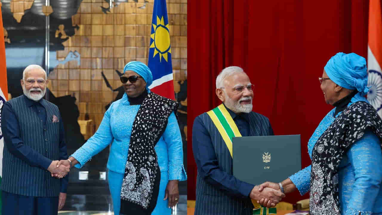 PM Modi: ప్రధాని మోదీకి నమీబియా అత్యున్నత పురస్కారం..