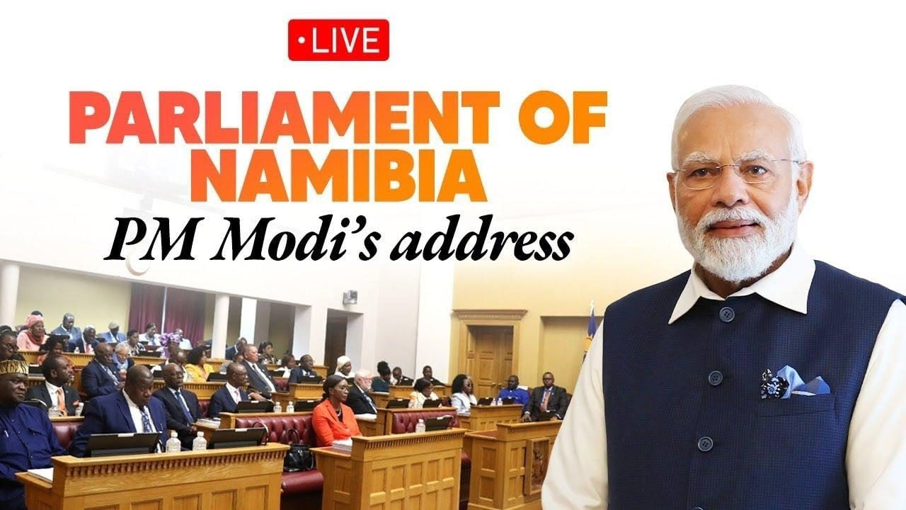 PM Modi: నమీబియా పార్లమెంట్‌లో ప్రధాని మోదీ కీలక ప్రసంగం..