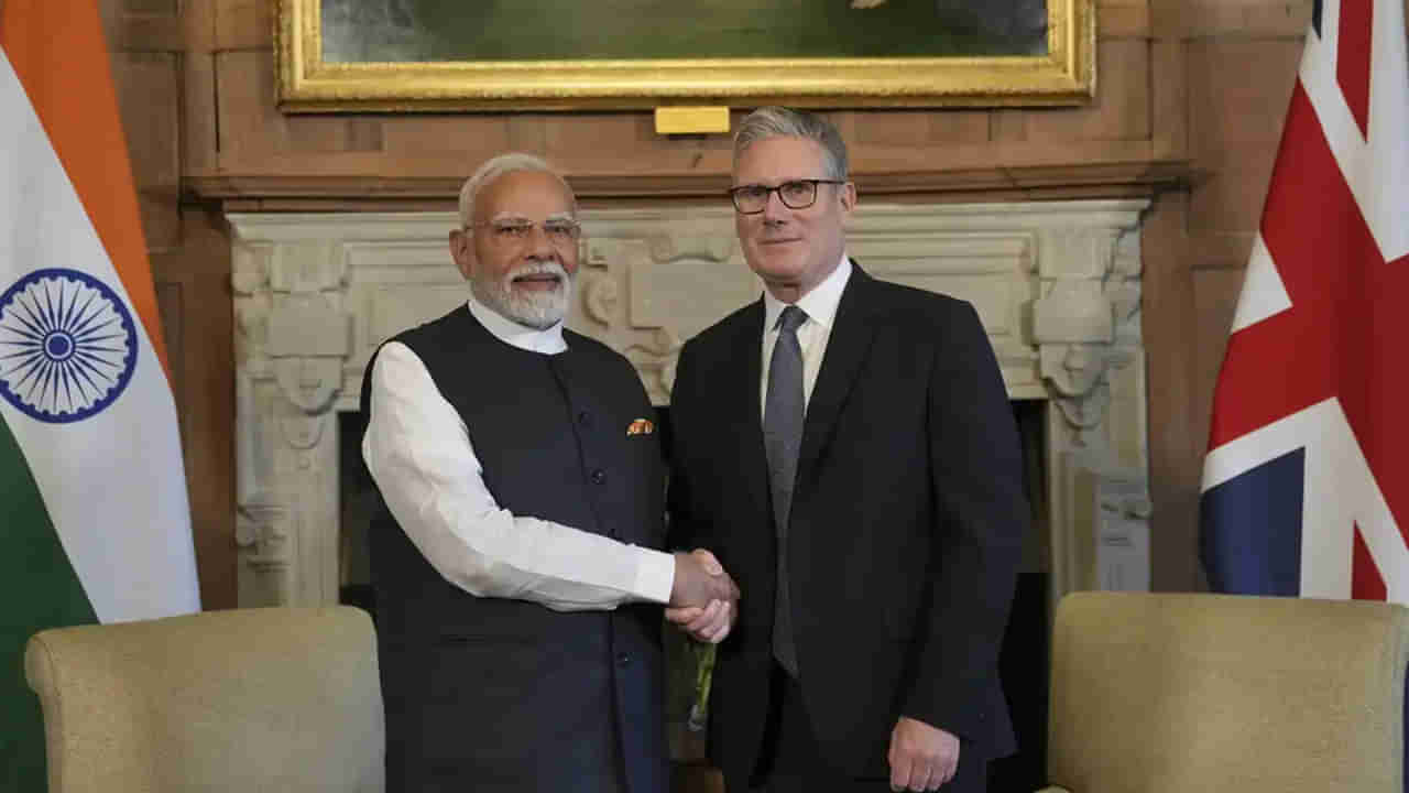 India-UK: భారత్–బ్రిటన్ మధ్య చారిత్రక వాణిజ్య ఒప్పందం