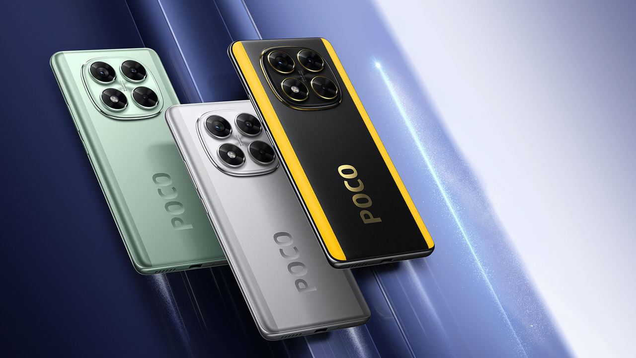 POCO X7..  గ్రీన్‌, సిల్వర్‌, Poco పసుపు వంటి ఆకర్షణీయమైన రంగులలో అందుబాటులో ఉన్న ఈ ఫోన్ స్టైలిష్ టూ-టోన్ డిజైన్‌ను కలిగి ఉంది. 8GB RAM, 256GB వరకు నిల్వతో జత చేసిన డైమెన్సిటీ 7300 అల్ట్రా చిప్‌సెట్‌తో పనిచేస్తోంది. 120Hz రిఫ్రెష్ రేట్‌తో 6.67-అంగుళాల కర్వ్‌డ్‌ AMOLED డిస్‌ప్లే కలిగి ఉంది. గేమ్స్‌ ఎక్కువగా ఆడే వారికి బెస్ట్‌ ఫోన్‌ అవుతుంది. 5,500mAh బ్యాటరీ, 45W ఛార్జింగ్ సపోర్ట్‌తో వస్తుంది. 50-మెగాపిక్సెల్ ప్రైమరీ కెమెరా కలిగి ఉంది.