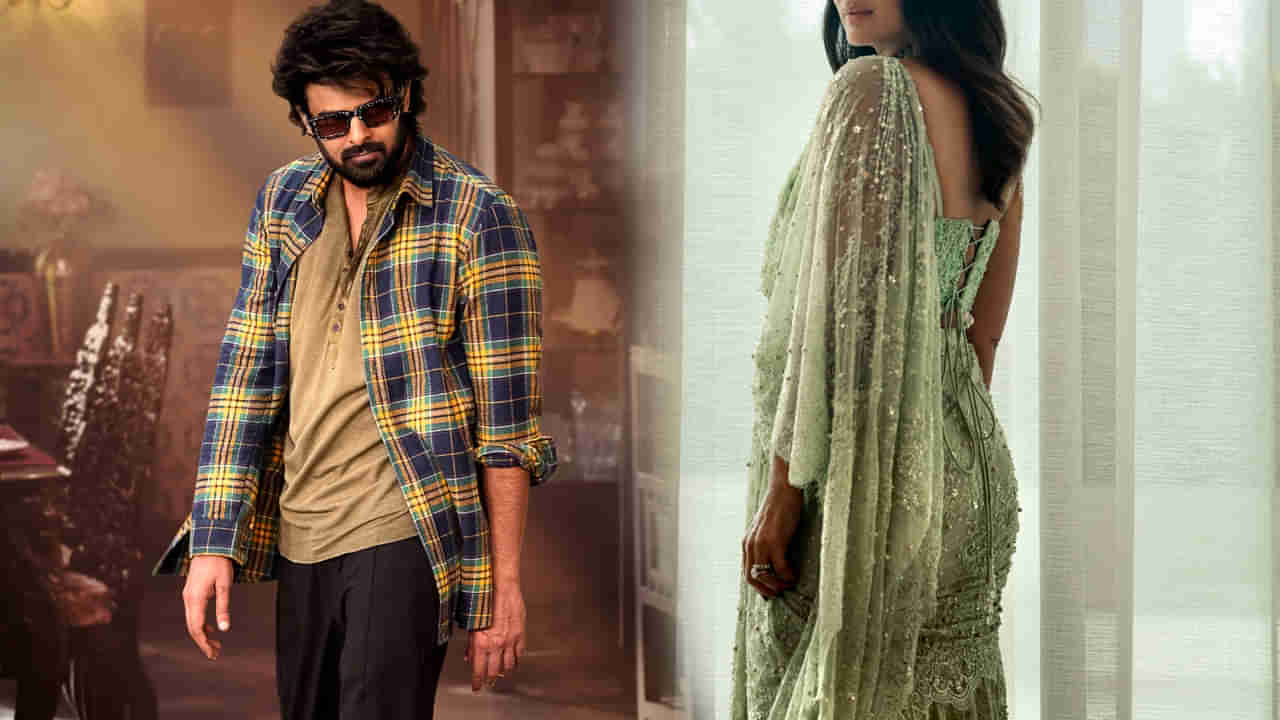 థియేటర్స్ దద్దరిల్లాల్సిందే..! ప్రభాస్‌తో స్టెప్పులేయనున్న  స్టార్ హీరో భార్య..