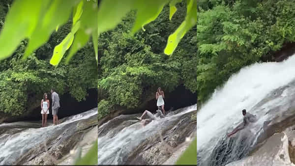 Viral Video: అయ్యో.. ఇలా జరిగిందేంటి.. అమ్మాయికి ప్రపోజ్ చేయడానికి వెళితే ప్రాణాలకే ముప్పు వచ్చిందిగా..