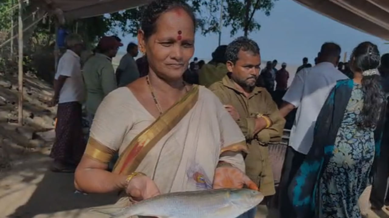 Pulasa Fish: యానాం గోదావరిలో తొలి పులస దొరికేసిందోచ్.. కేజీకి ఎంత పలికిందో తెలిస్తే స్టన్.!
