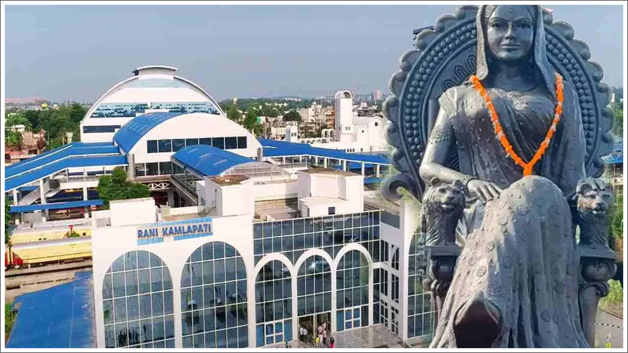 రాణి కమలాపతి రైల్వే స్టేషన్‌లో ప్రయాణికులకు విమానాశ్రయం లాంటి సౌకర్యాలు ఉన్నాయి. సౌకర్యం కోసం అనేక ఆధునిక సౌకర్యాలు కల్పించారు.