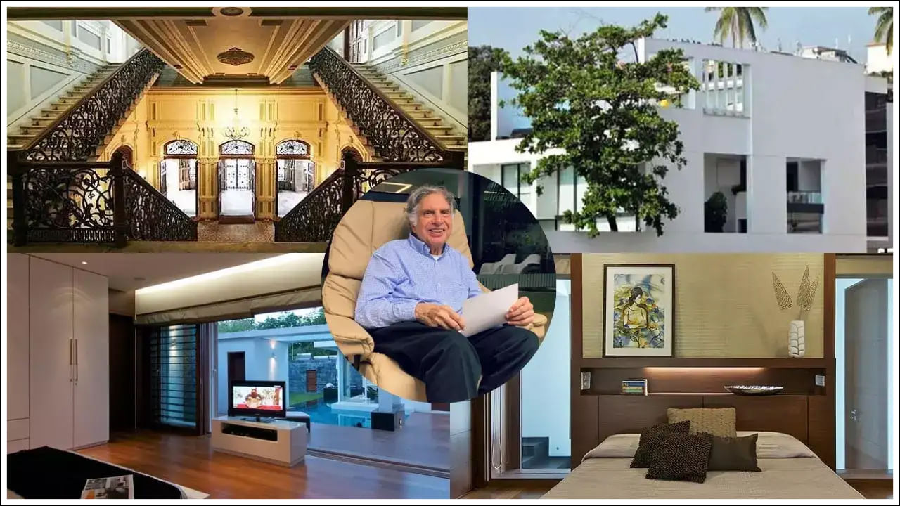 ఇంటి పేరు 'బక్తావర్': రతన్ టాటా ఇంటి పేరు 'బక్తావర్'. 'అదృష్టాన్ని తెచ్చేవాడు' అని అర్థం. అతని ఇల్లు కొలాబా పోస్ట్ ఆఫీస్ ఎదురుగా సముద్రానికి ఎదురుగా ఉన్న ఆస్తి. దీని వైశాల్యం 13,350 చదరపు అడుగుల మాత్రమే. ఈ బంగ్లాలో కేవలం 3 అంతస్తులు. ఇందులో 10-15 కార్లకు మాత్రమే పార్కింగ్ స్థలం ఉంది. దీని విలువ సుమారు రూ.150 కోట్లు.