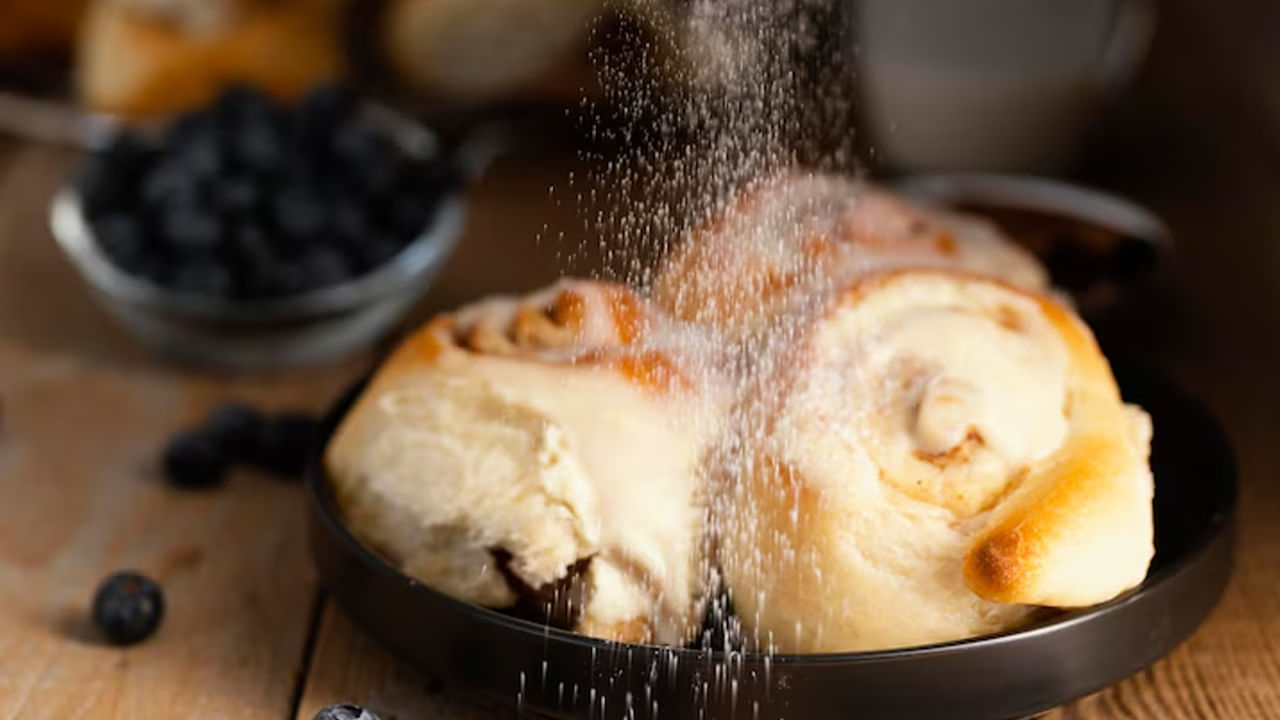 Salt Sprinkling On Food