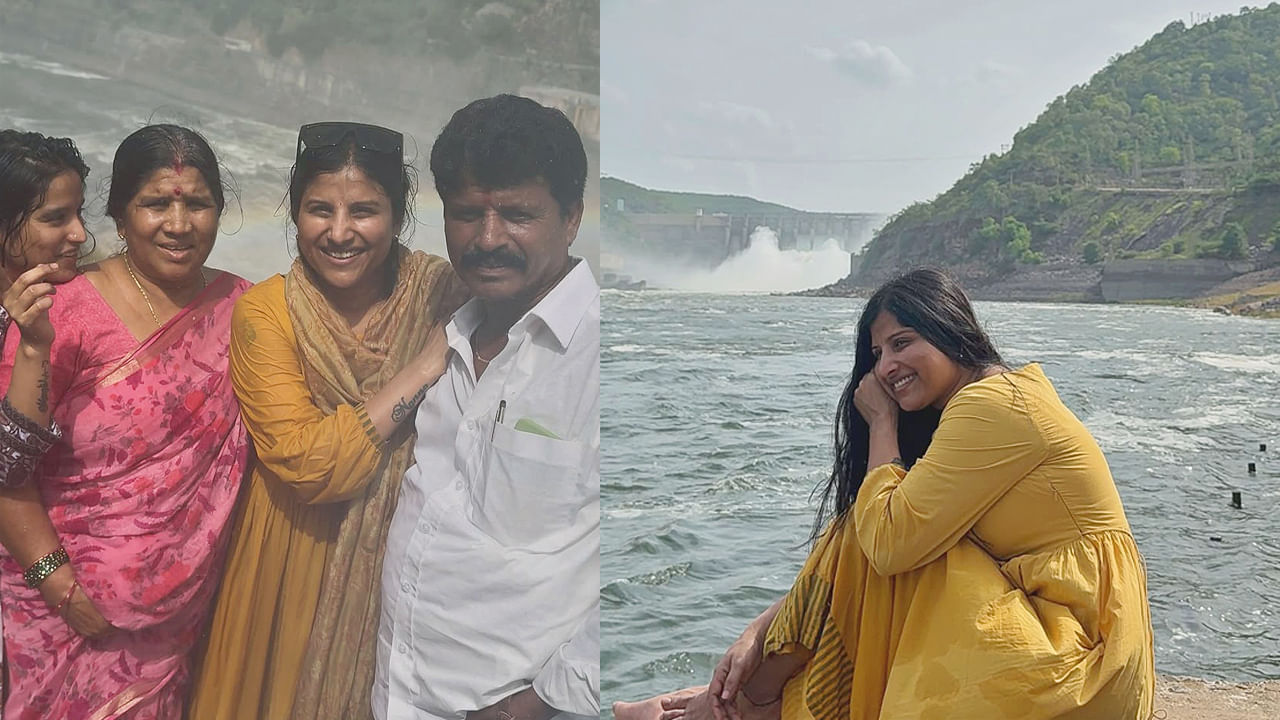  అయితే దీనిపై వివరణ ఇచ్చిన మంగ్లీ ఇప్పుడు శ్రీశైలంలో కనిపించింది. గురుపూర్ణిమ సందర్భంగా  తన తల్లిదండ్రులు , సోదరితో కలిసి శ్రీశైలం జలాశయంతో పాటు అక్కడ ప్రకృతి అందాలను ఆస్వాదించింది.
