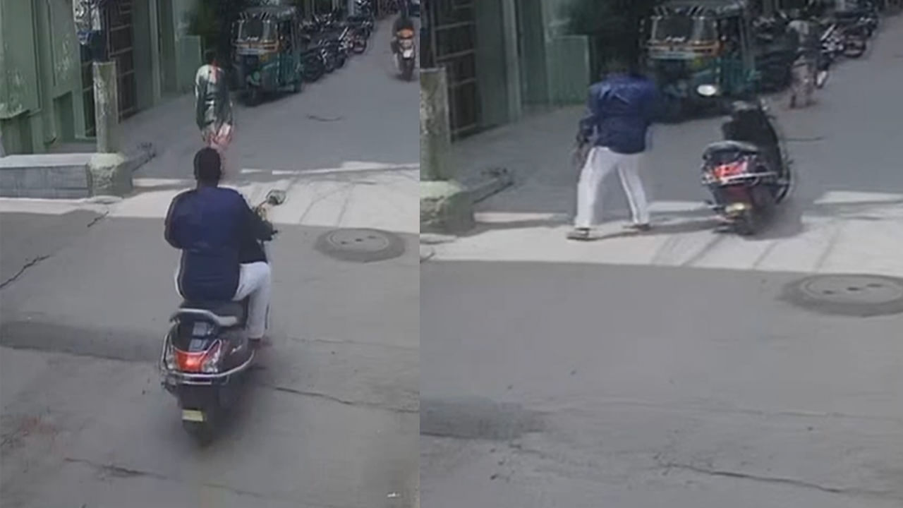 Watch Video: రన్నింగ్‌లో ఉండగా స్కూటీలో కనిపించిన పాము.. వాహనదారుడు ఏం చేశాడో తెలిస్తే...