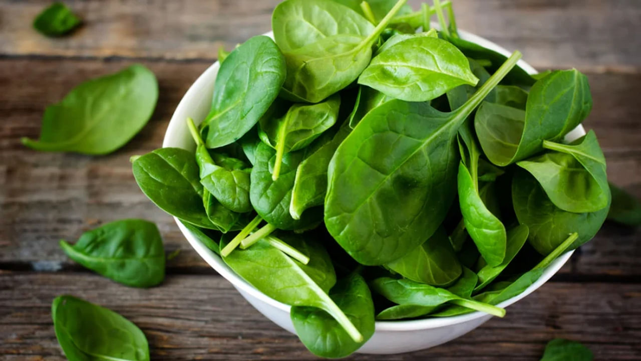 పాలకూరలో ఇనుము మాత్రమే కాదు, విటమిన్ కె కూడా పుష్కలంగా ఉంటుంది. కేవలం 100 గ్రాముల వండిన పాలకూరలో, 483 మైక్రోగ్రాముల విటమిన్ కె ఉంటుంది. పాలకూరలో ఉండే కె1, చిన్న చిన్న కె2 విటమిన్స్‌  ఎముకలకు మరింత రక్షణగా ఉంటుంది ఉంటాయి. 