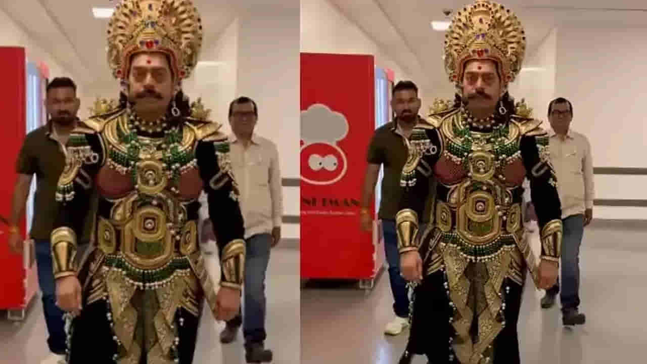 Tollywood: రావణాసురుడి గెటప్‌లో టాలీవుడ్ విలన్.. వీడియో వైరల్.. ఎవరో గుర్తు పట్టారా? భార్య కూడా ప్రముఖ నటినే