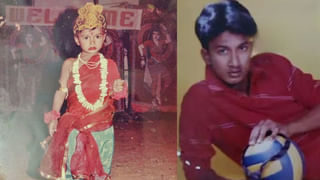 Viral Video: ఫోటోలు తీస్తుంటే సిగ్గుపడి దాక్కున్న హీరోయిన్.. ఇటీవలి మూవీతో సెన్సేషన్.. గుర్తుపట్టారా..?