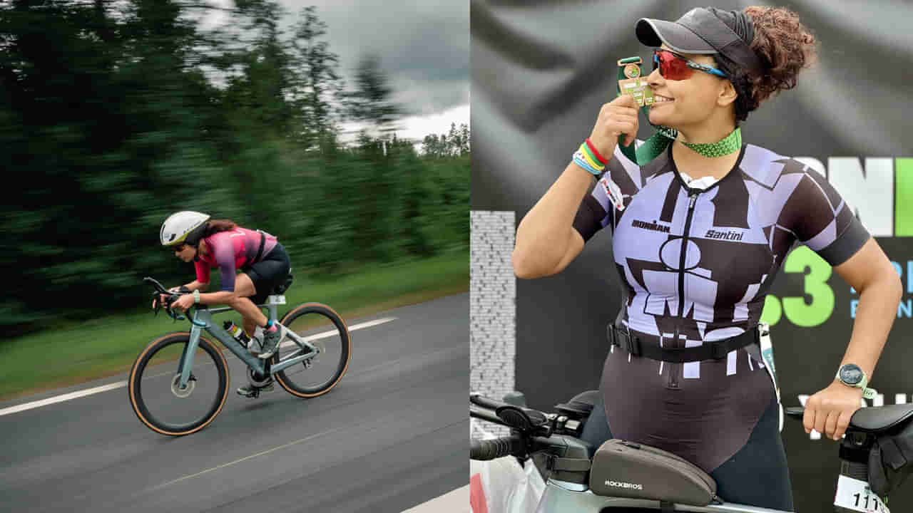 ఓ వైపు సినిమాలు.. మరోవైపు రేసింగులు.. ట్రయథ్లాన్‌లో చరిత్ర సృష్టించిన టాలీవుడ్ హీరోయిన్.. గుర్తు పట్టారా?