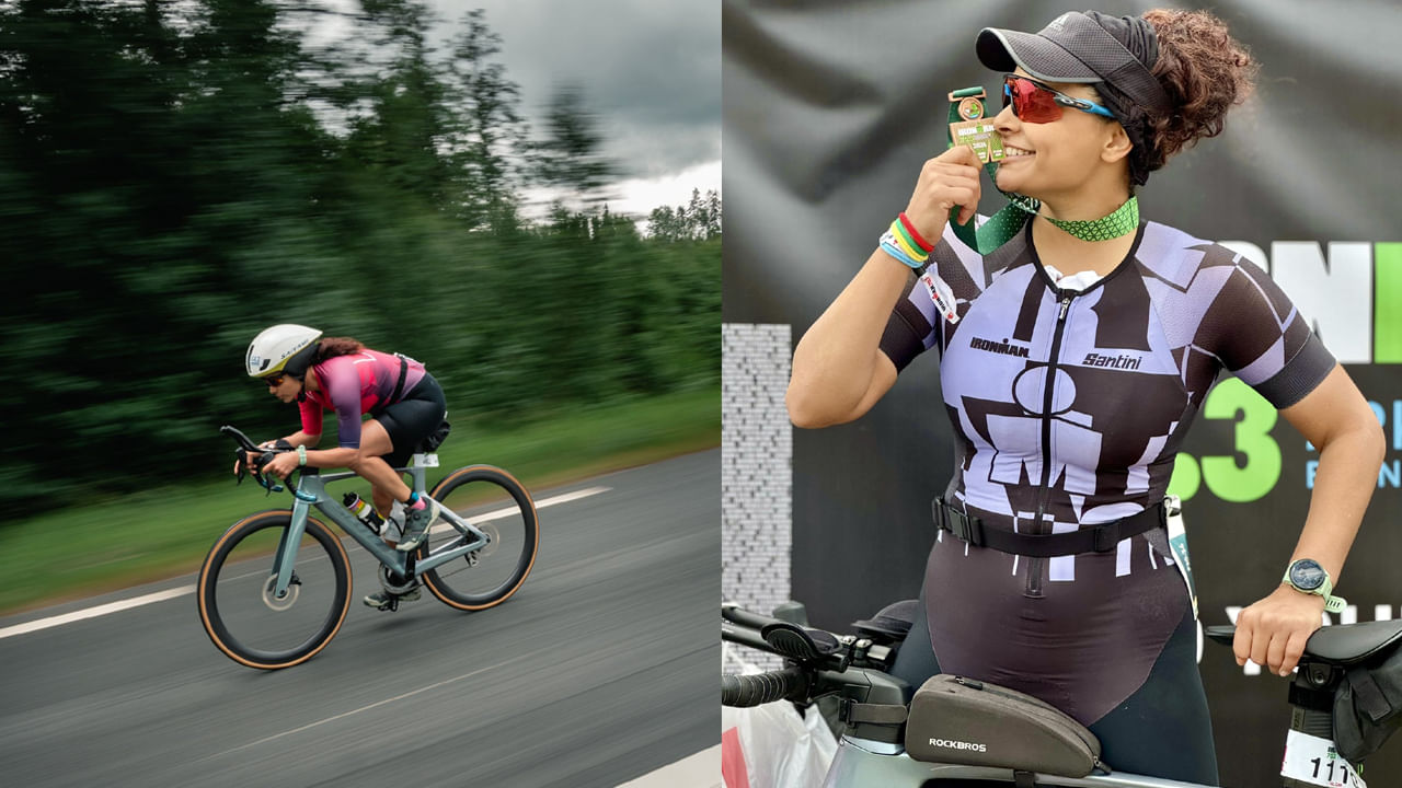 ఓ వైపు సినిమాలు.. మరోవైపు రేసింగులు.. ట్రయథ్లాన్‌లో చరిత్ర సృష్టించిన టాలీవుడ్ హీరోయిన్.. గుర్తు పట్టారా?