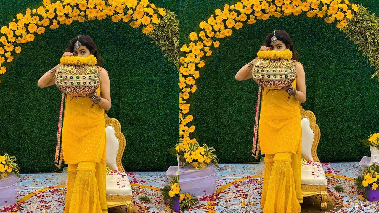 Tollywood: పెళ్లి కూతురిలా టాలీవుడ్ క్రేజీ హీరోయిన్.. హల్దీ ఫొటోలతో ఫ్యాన్స్కు షాక్.. ఎవరో గుర్తు పట్టారా?