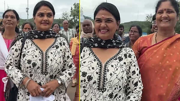Tollywood:ఎన్నాళ్లకెన్నాళ్లకు.. తిరుమల శ్రీవారి సేవలో అలనాటి హీరోయిన్.. ఎవరో గుర్తు పట్టారా?