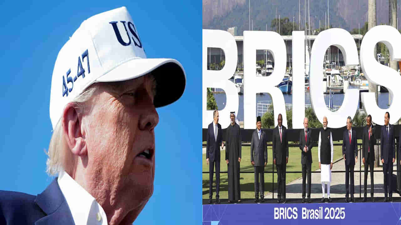 Trump Warns Brics: బ్రిక్స్‌ దేశాలపై ట్రంప్‌ కన్నెర్ర... తోక జాడిస్తే సుంకాల దండయాత్రే... ఇండియాతో పాటు...